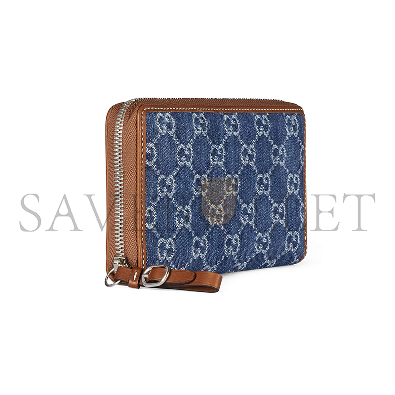 Gvc*1 gg emblem zip around wallet 821802 (19*11cm)
